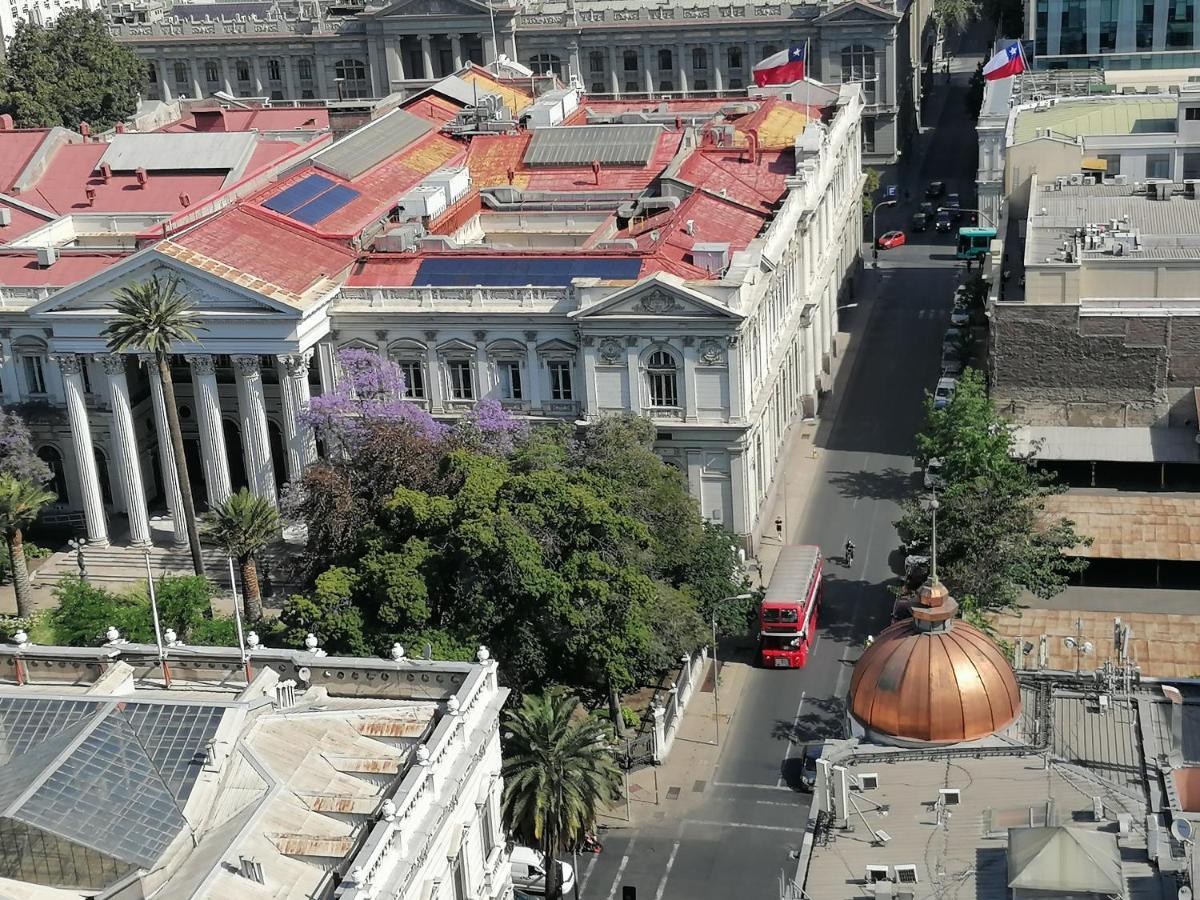 HABITACIÓN PRIVADA con BAÑO PRIVADO en CENTRO HISTÓRICO Santiago Exterior foto